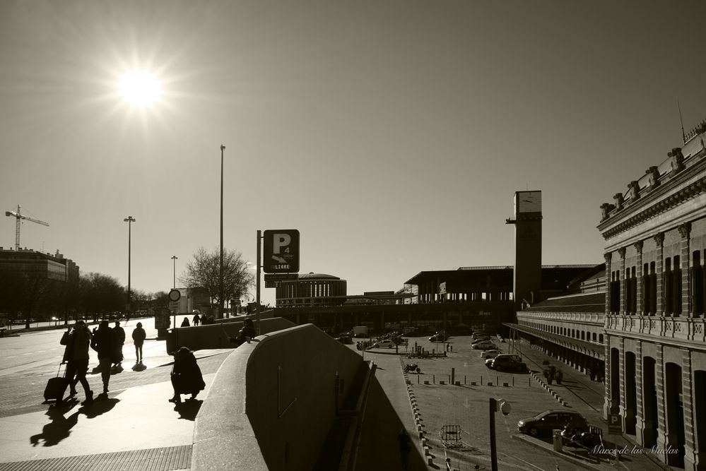 ...Estación de Atocha...