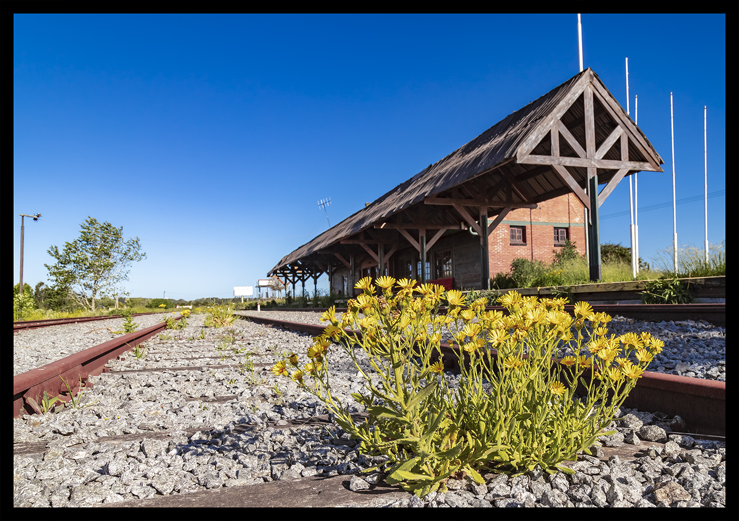 Estacion de tren abandonada