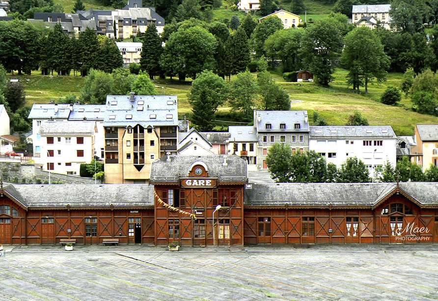 Estación de tren de Cauterets.