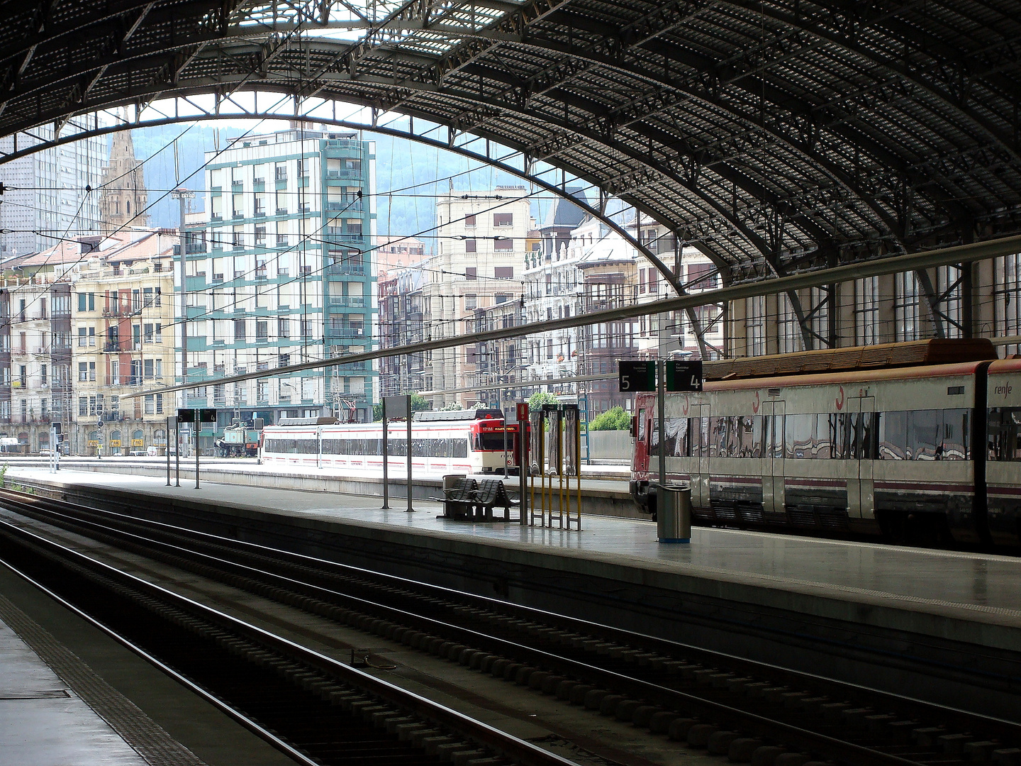 Estación de trenes de Bilbao