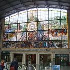 Estación  de trenes, en Bilbao