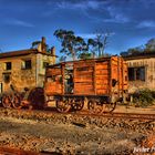 Estación ferrocarril abandonada