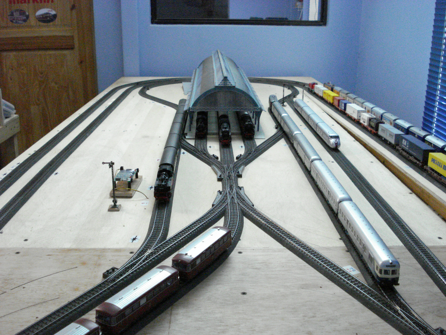 Estación principal de mi maqueta Petrabahn