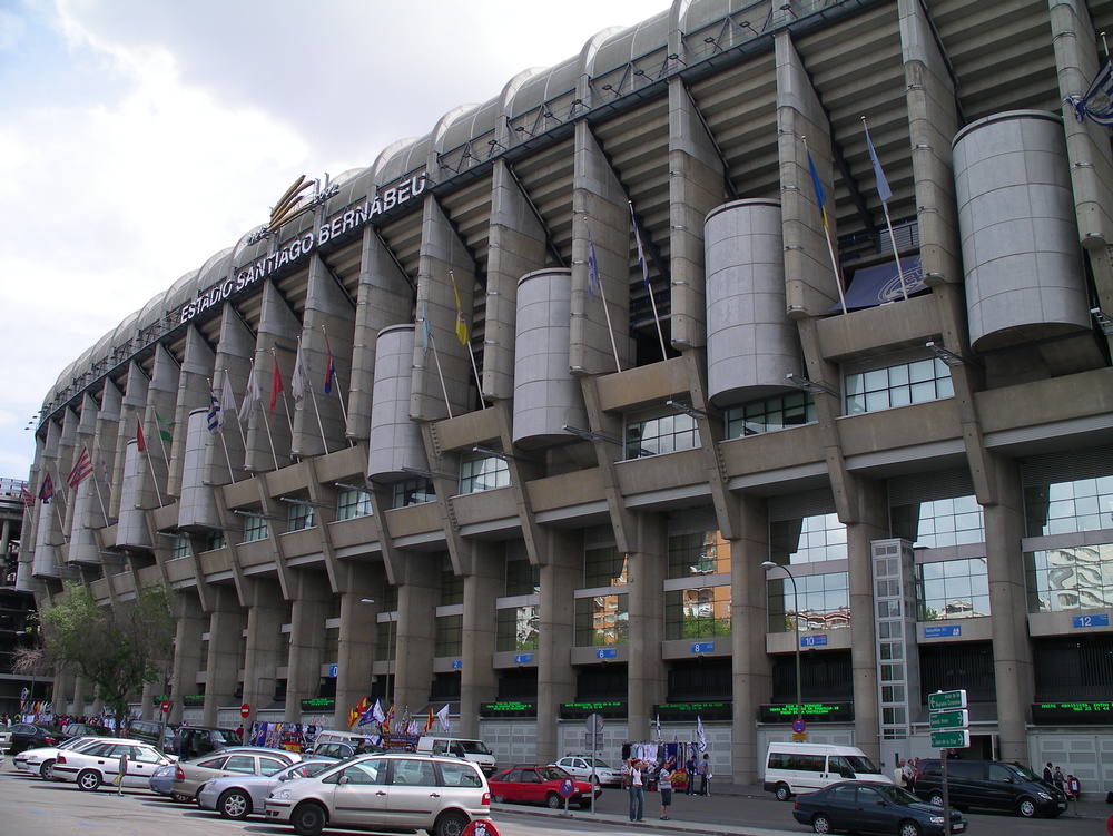 Estadio Santiago Bernabeu Madrid