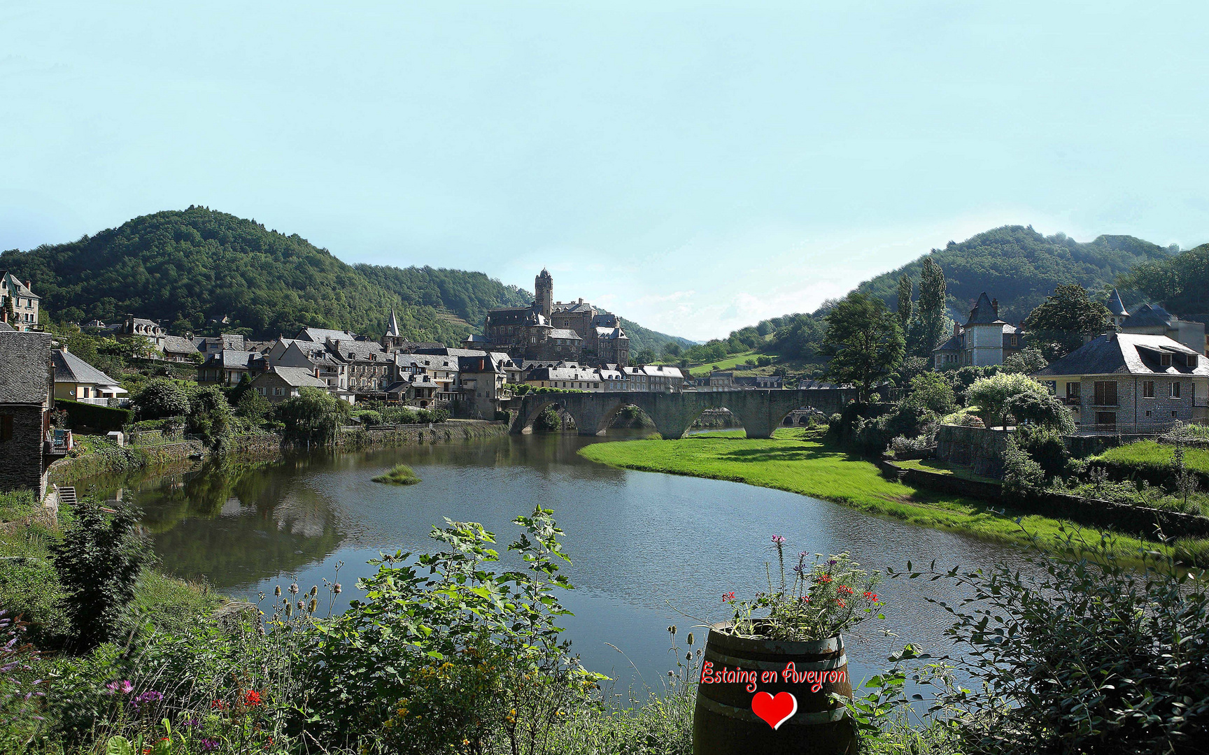 Estaing en Aveyron