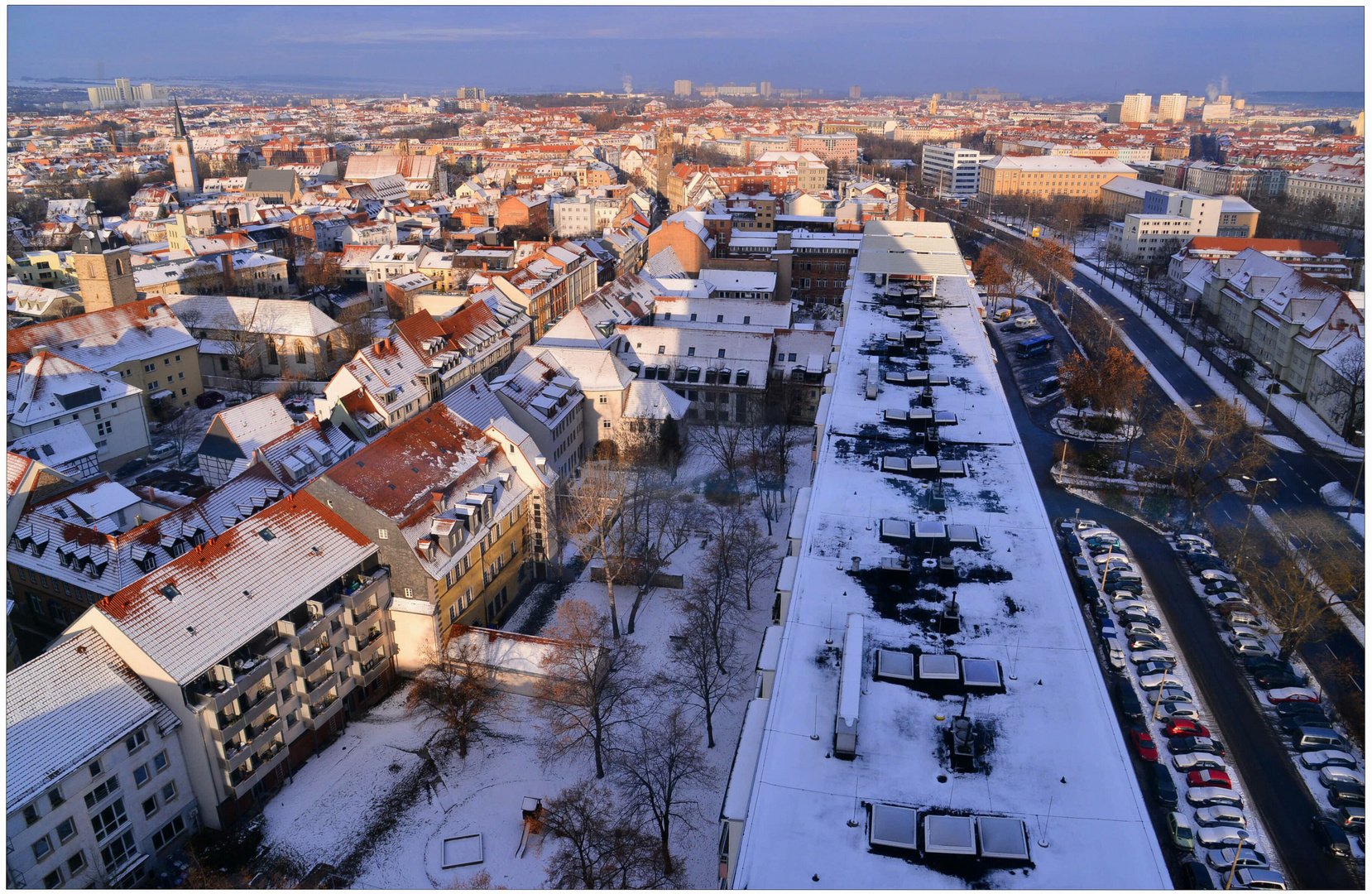 estar de visita en Erfurt, 2 (Besuch in Erfurt, 2)