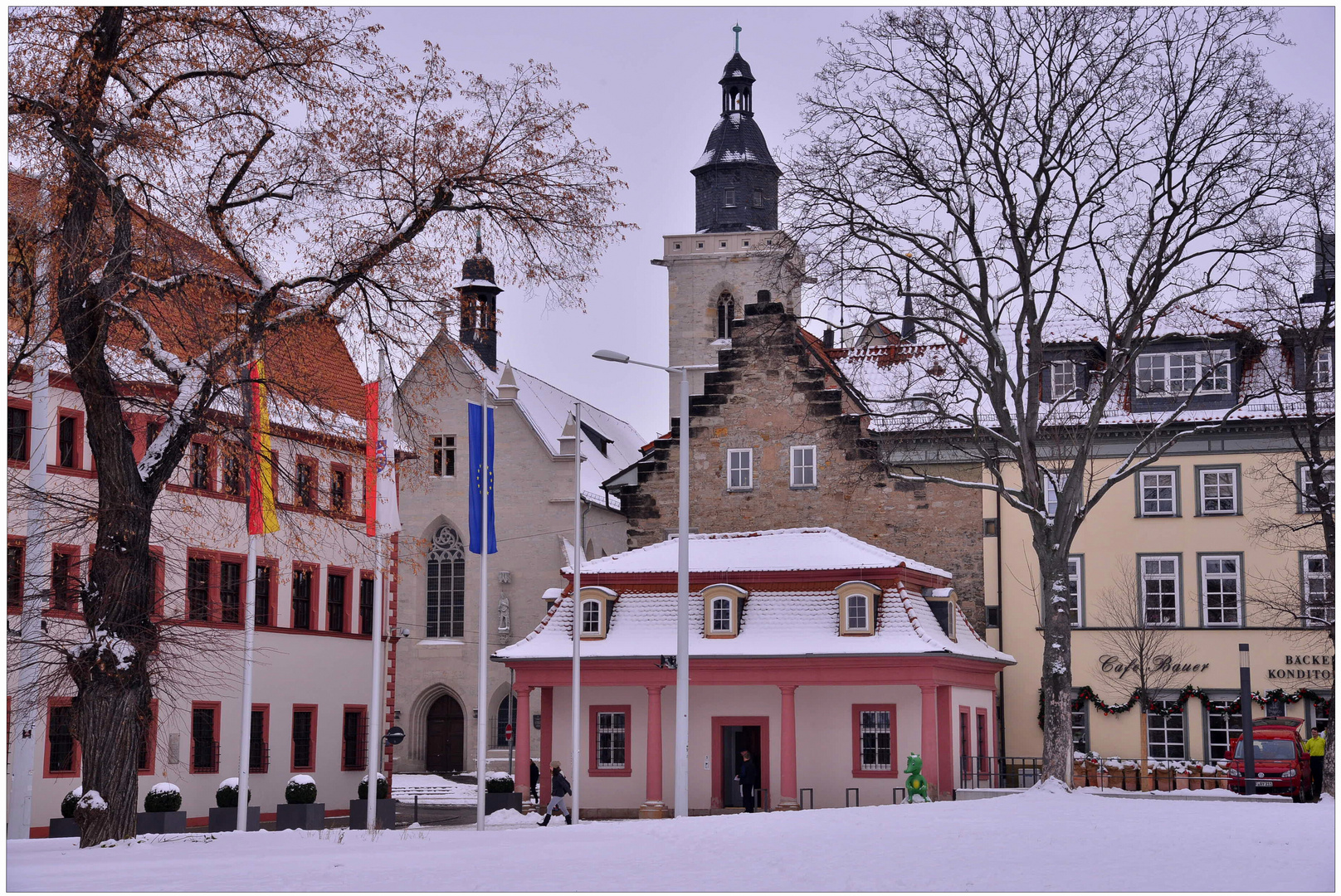 estar de visita en Erfurt, 4 (Besuch in Erfurt, 4)