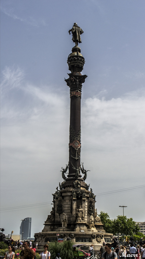 Estatua de Colón  -Barcelona-