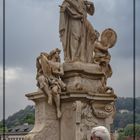 Estatua de San Francisco de Borja en el Puente Carlos
