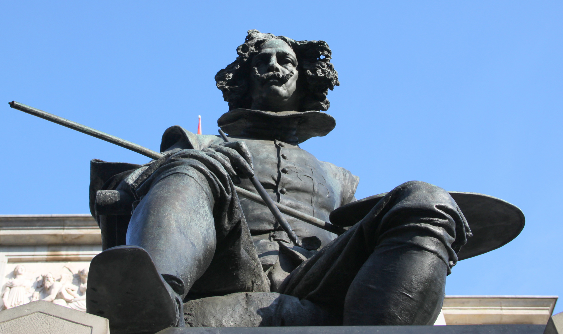 Estatua de Velazquez.4. Museo del Prado.