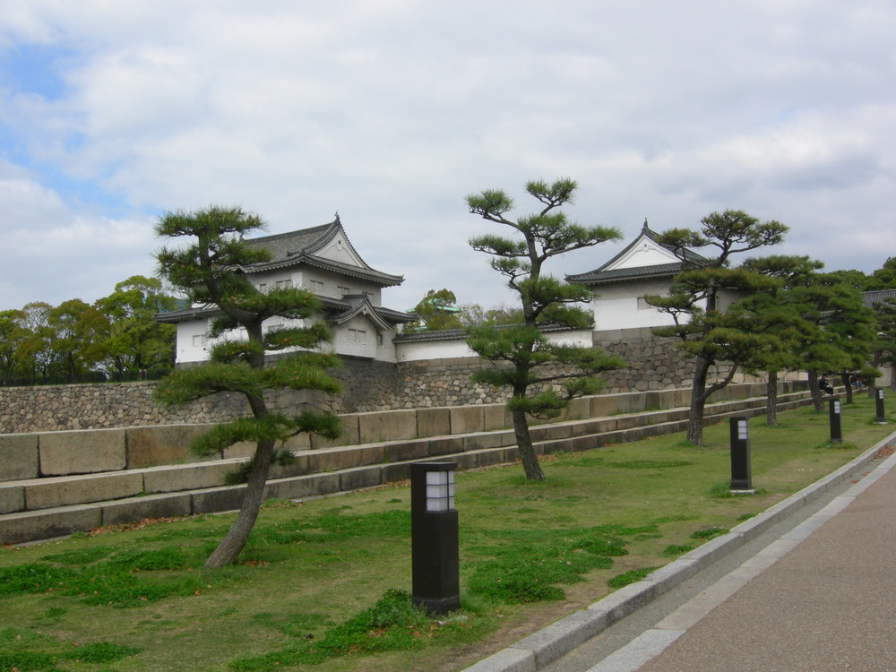 Esterno castello di Osaka