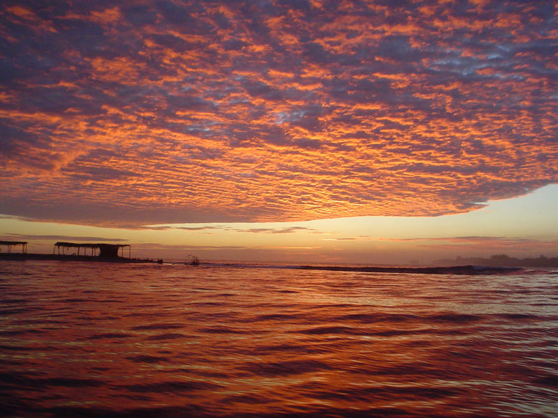 Estero de Jaltepeque, El Salvador.