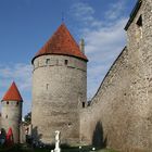 Estland: Stadtmauer von Tallinn