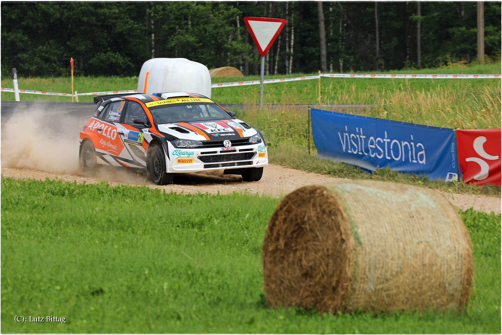 Estnisches Rallyetalent