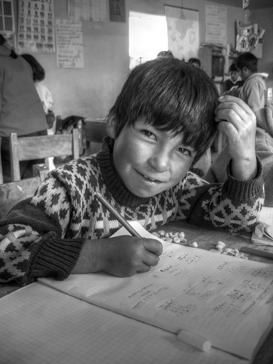 Estudiante en Cusco