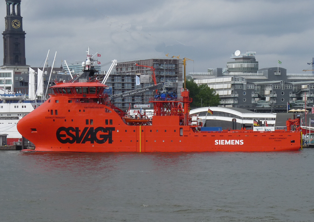 Esvagt Faraday - Offshore- Versorgungsschiff