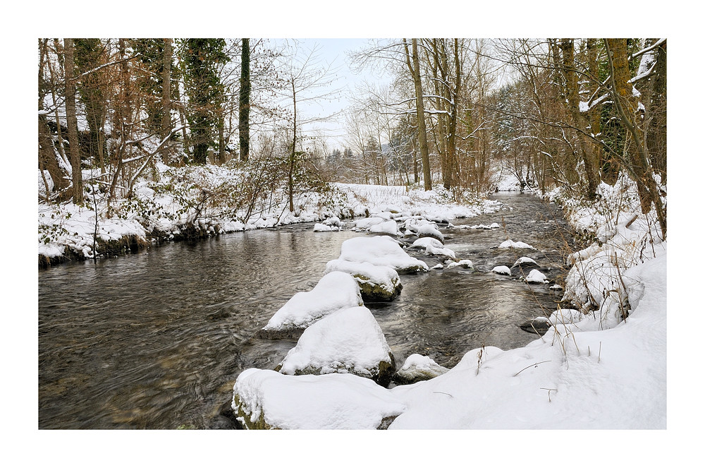 Et au milieu coule une rivière ....