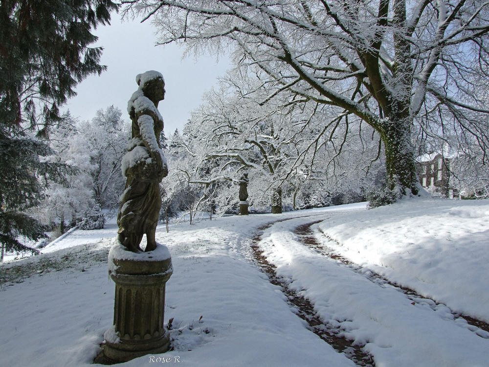 Et maintenant sous la neige!