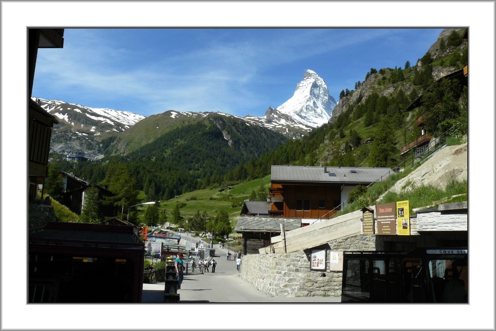 Et tout là haut, le Cervin