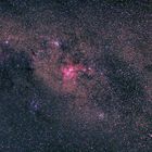 Eta Carinae Nebel eingebettet in die südliche Milchstraße 