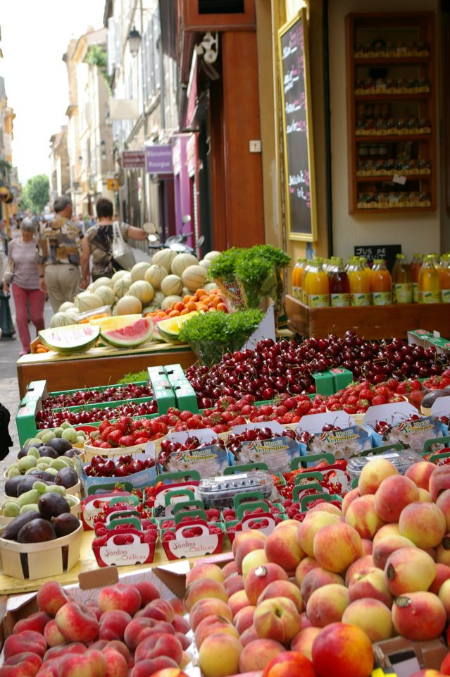 étalage Aix en provence