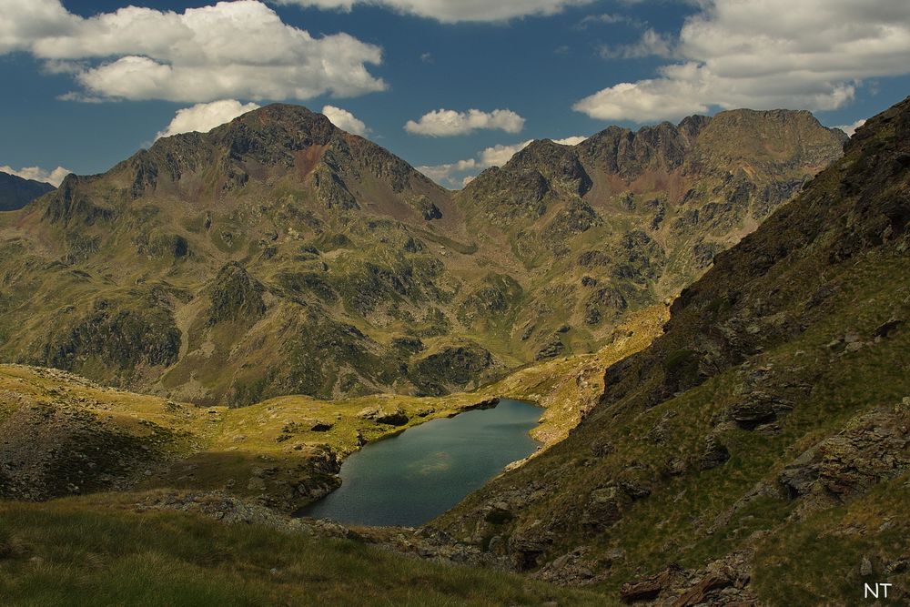 Etang de Caraussans (Ariège).