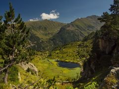 Etang de Carrau d'en bas (Ariège).