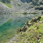 Etang de Cruzous, Montvalier Nord, Couserans,Ariège,Pyrénées.