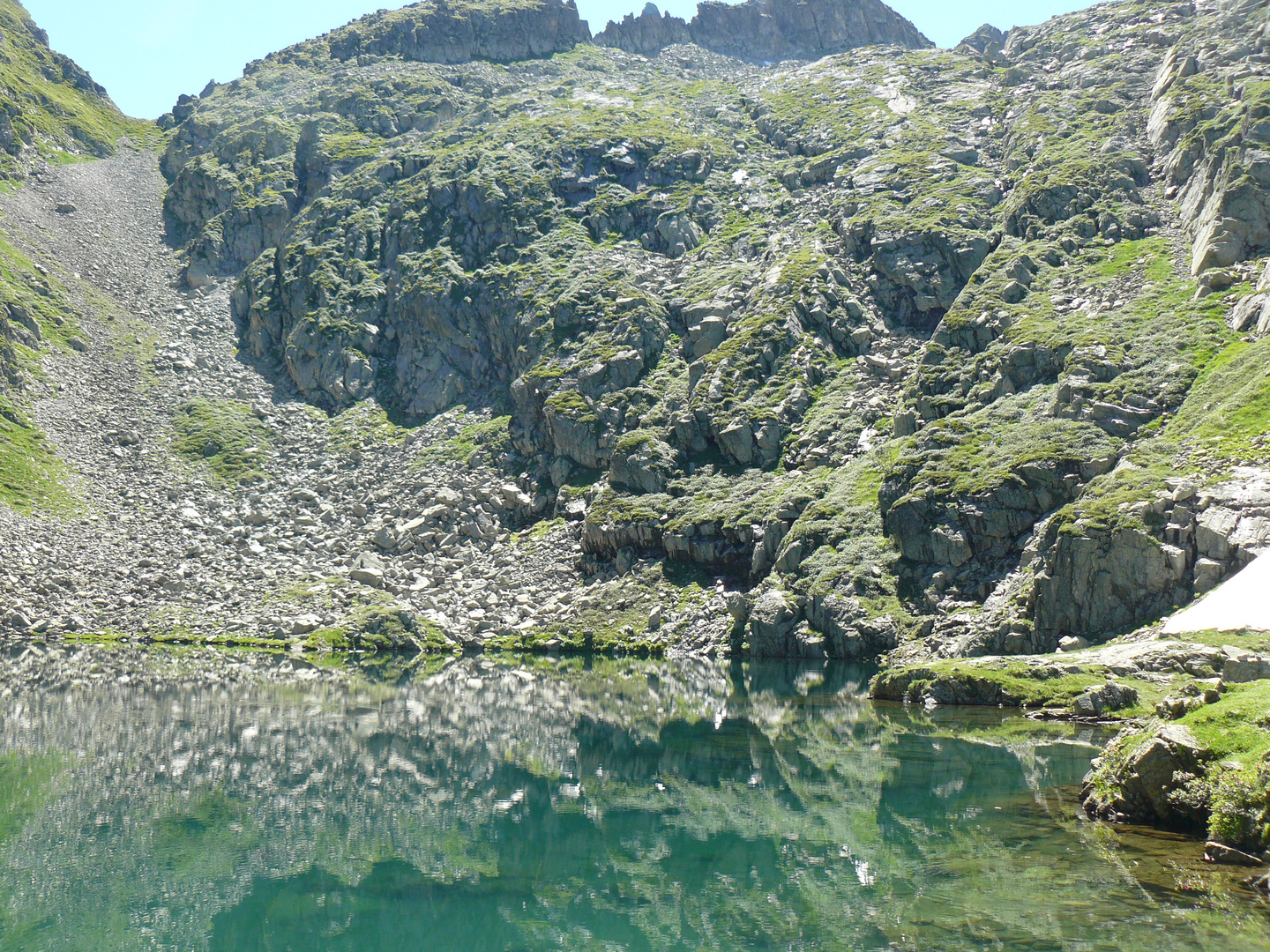 Etang de Cruzous, Montvalier Nord,Couserans,Ariège,Pyrénées.