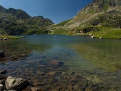 Etang de Fontargente (2140m).