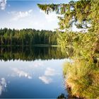 Etang de la Gruère im Morgenlicht