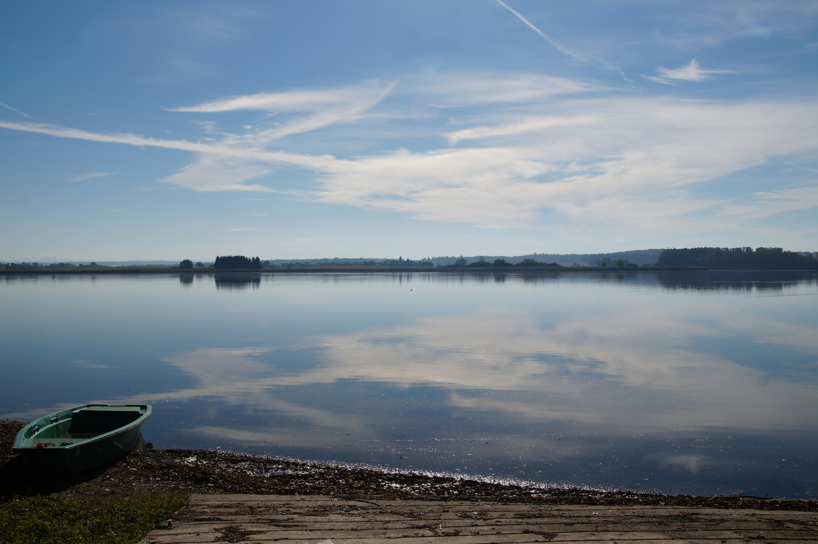 Etang de Lindre, Lothringen, Frankreich