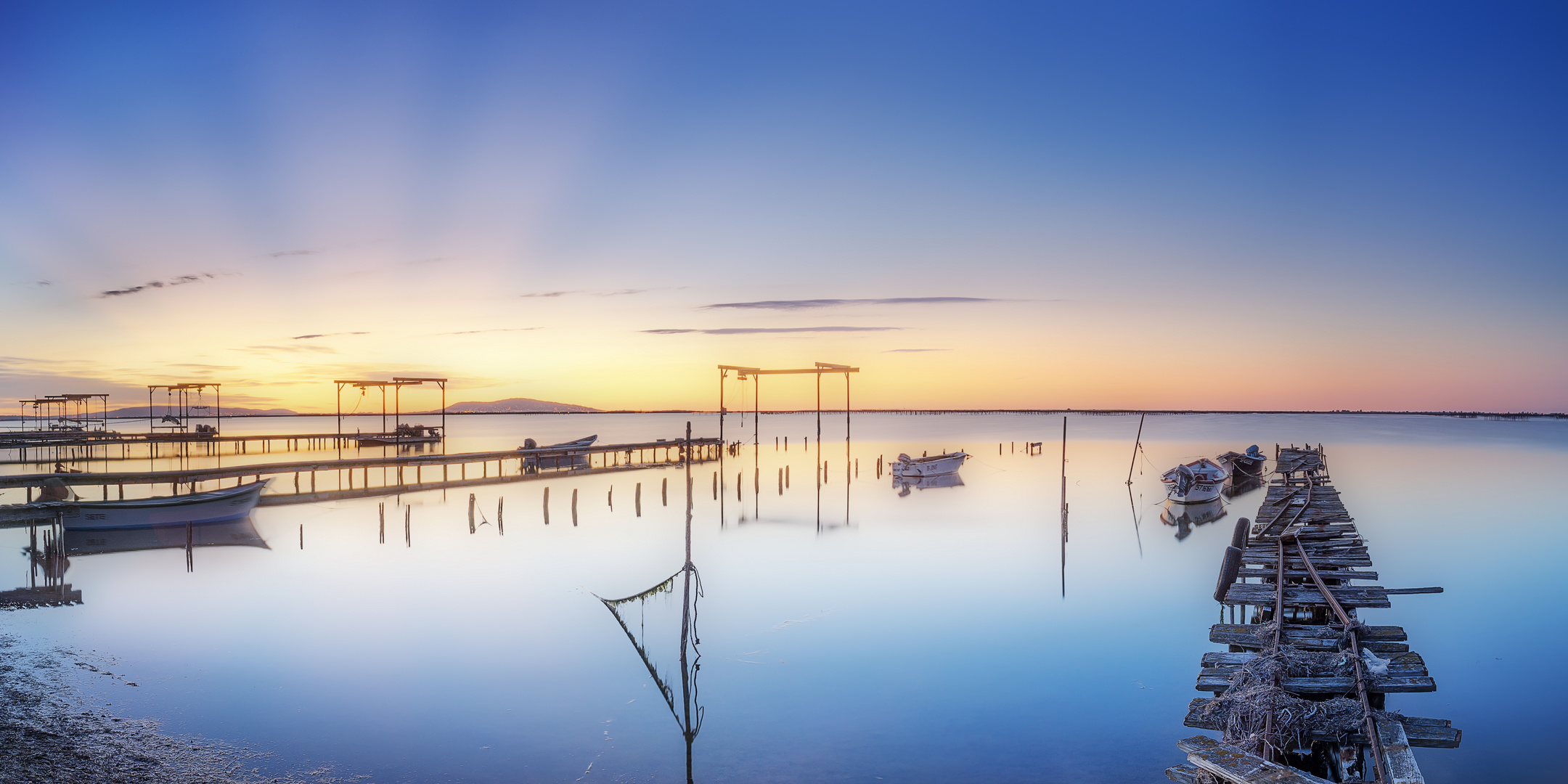 Etang de Thau Foto Bild sonnenaufgang meer natur Etang de Thau Foto Bild sonnenaufgang meer natur