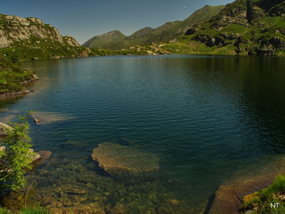 Etang du Garbet (Ariège).