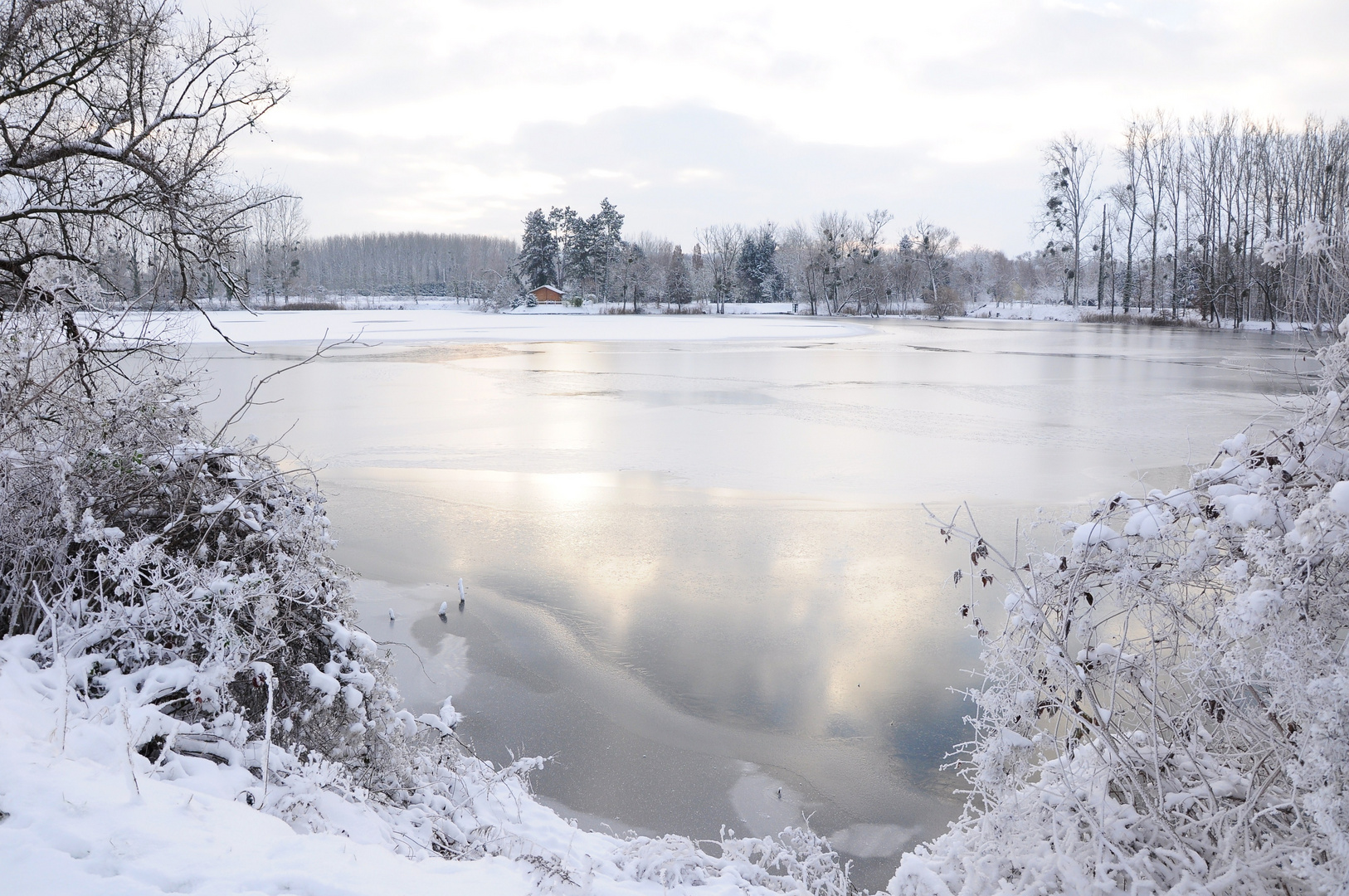 etang glace