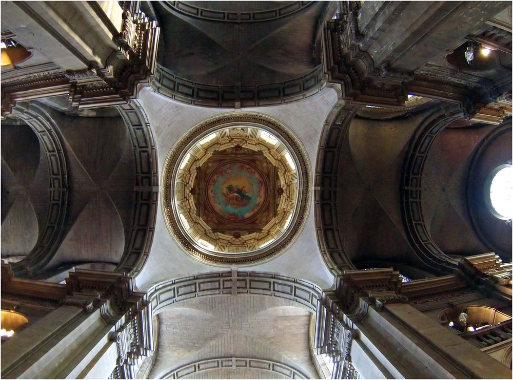 Etape dacquoise 28 - Cathédrale Notre-Dame, la coupole et ses peintures de l’Assomption