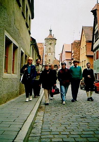 Etappenziel Rothenburg-ob-der-Tauber