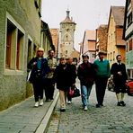 Etappenziel Rothenburg-ob-der-Tauber