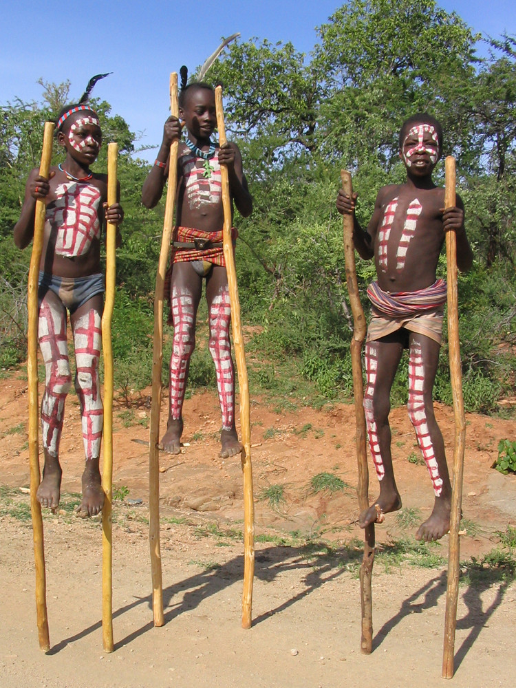 ethiopian children playing