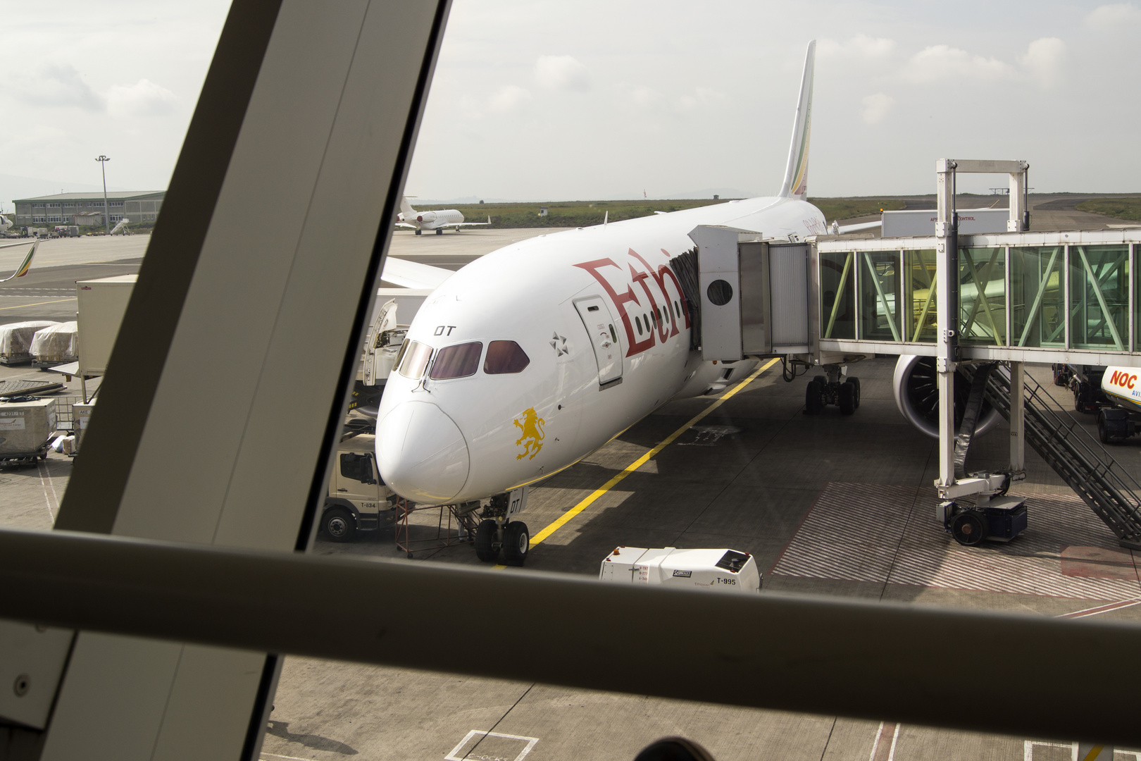 Ethiopian Plane in Addis