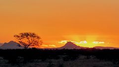 Ethiopischen Sonnenuntergang