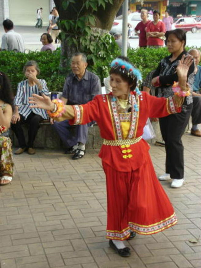 Ethnic Dancing Lady