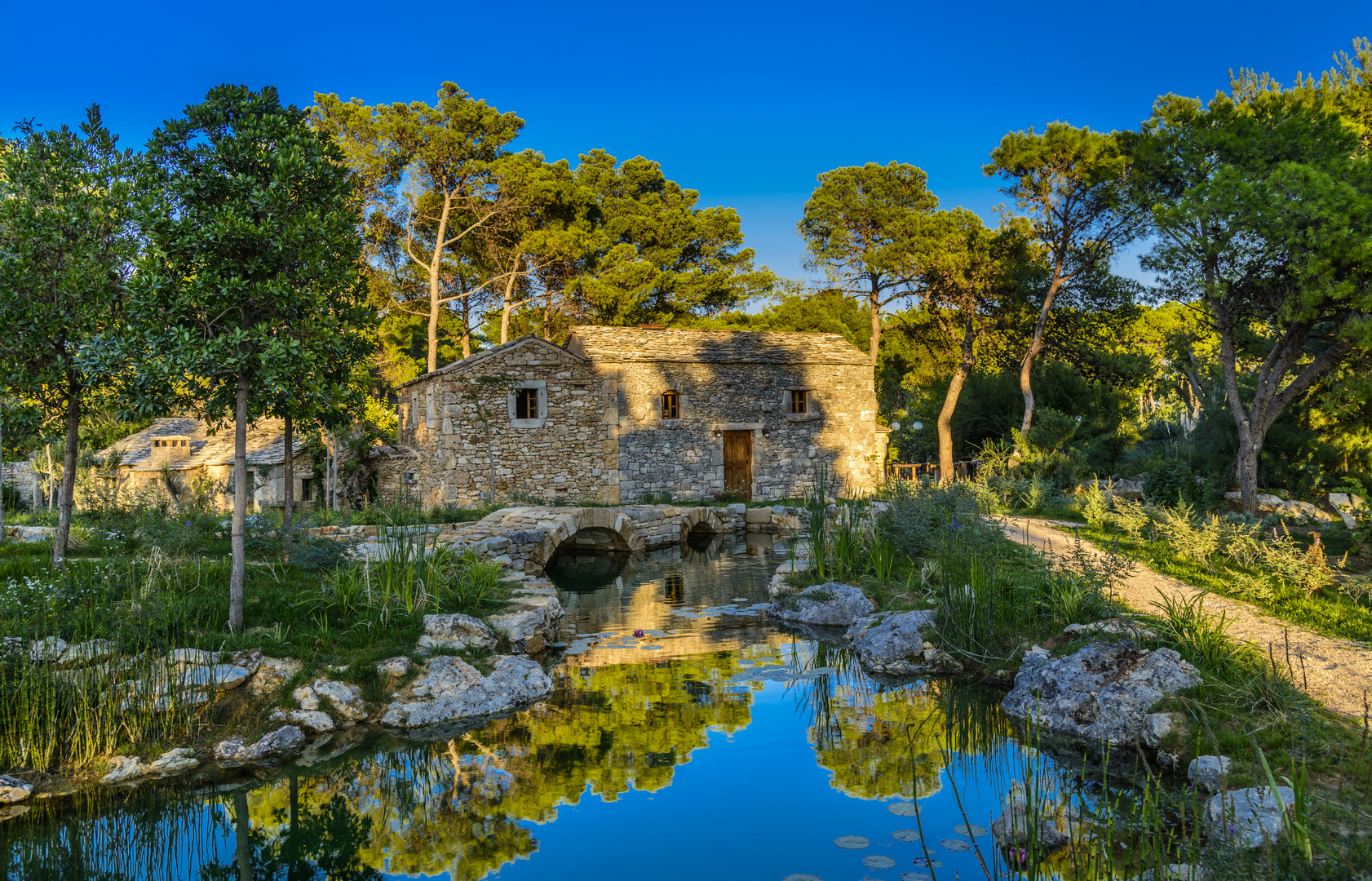 Ethno Dorf 2, Sibenik, Dalmatien, Kroatien