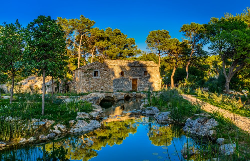 Ethno Dorf 2, Sibenik, Dalmatien, Kroatien