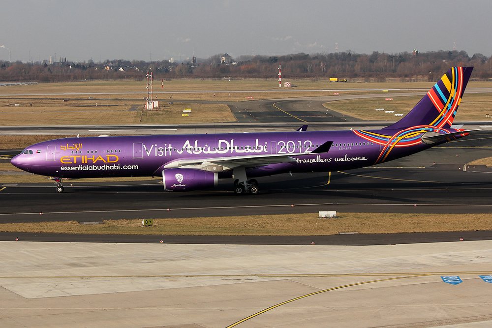 Etihad Airways Airbus A330-343E A6-AFA