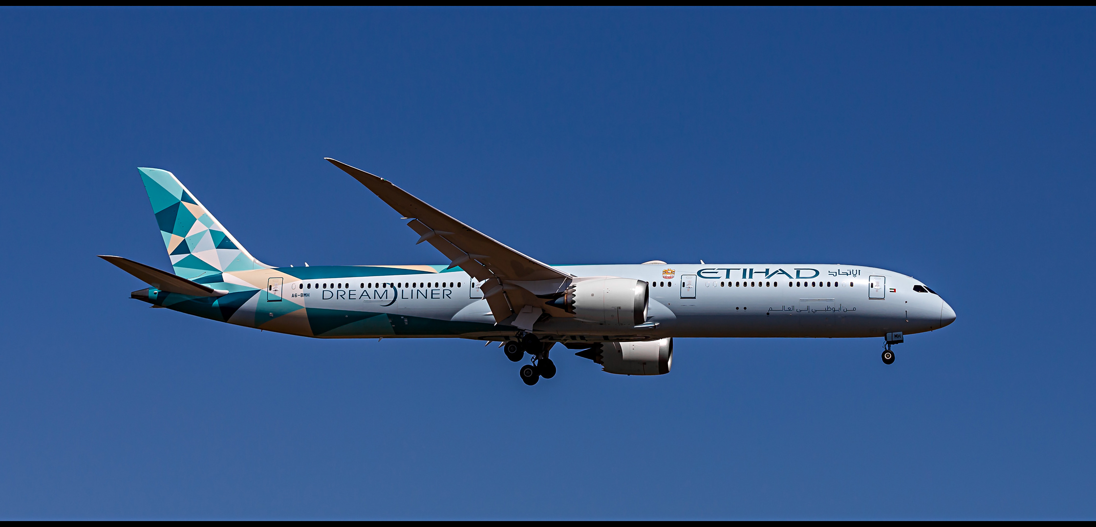 Etihad Airways, Boeing 787-10 Dreamliner, (Greenliner Livery)