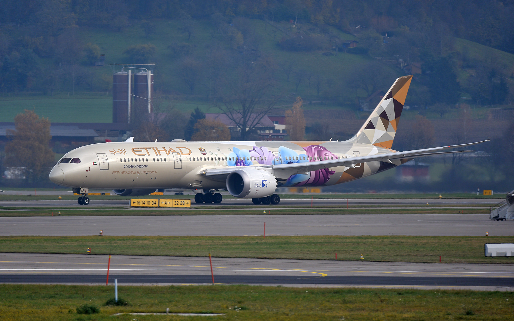 Etihad Airways Boeing 787-9 Dreamliner A6-BLR 