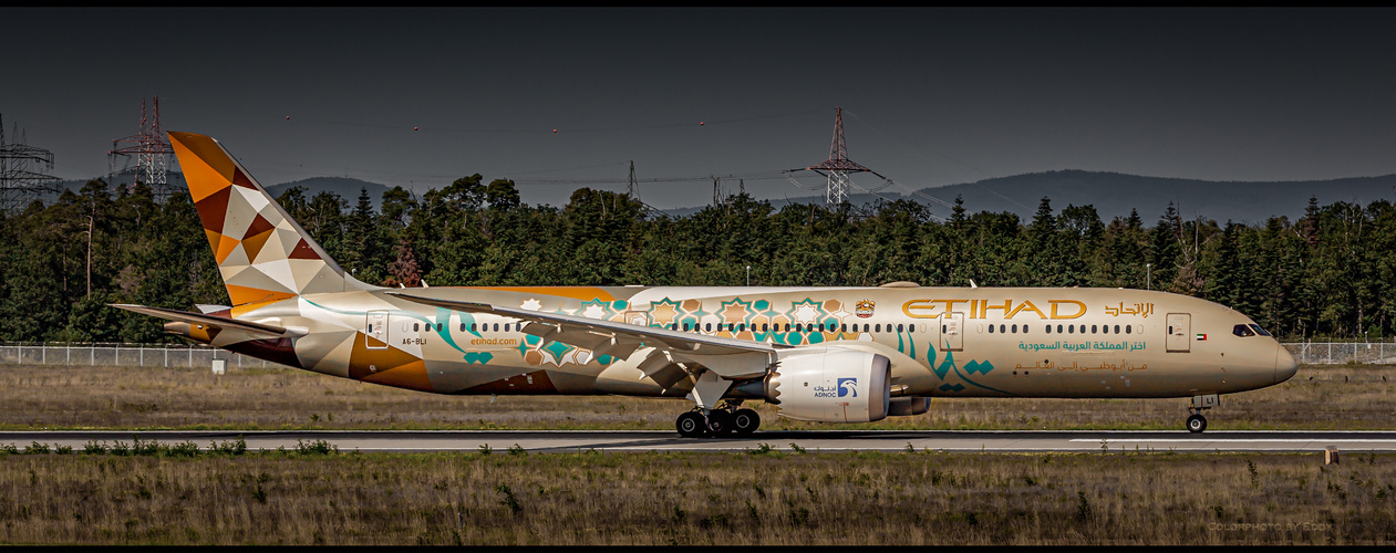 Etihad Airways, Boeing 787-9, Dreamliner "ADNOC - Choose Saudi Arabia"