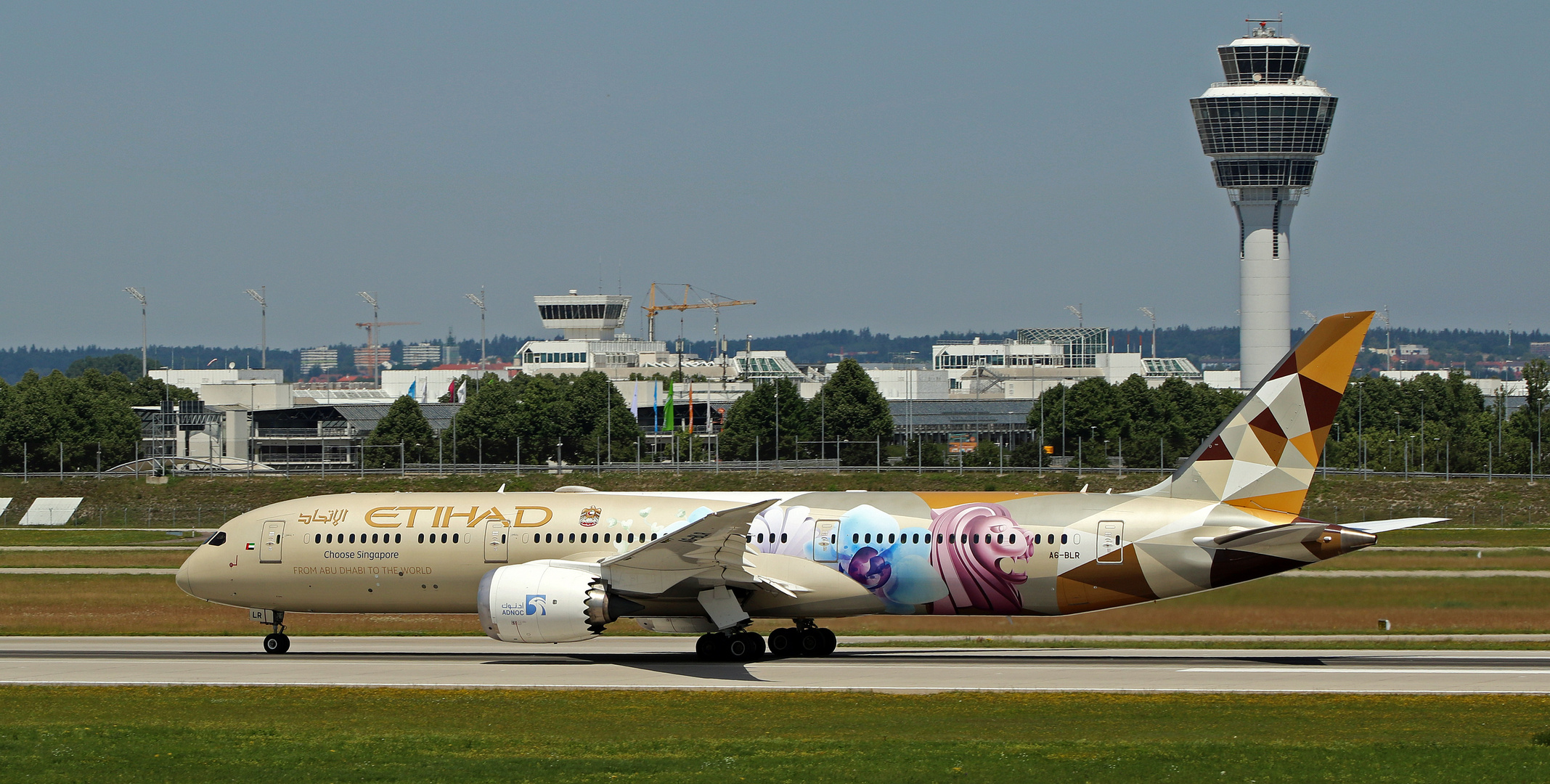 ETIHAD AIRWAYS / Singapore Livery