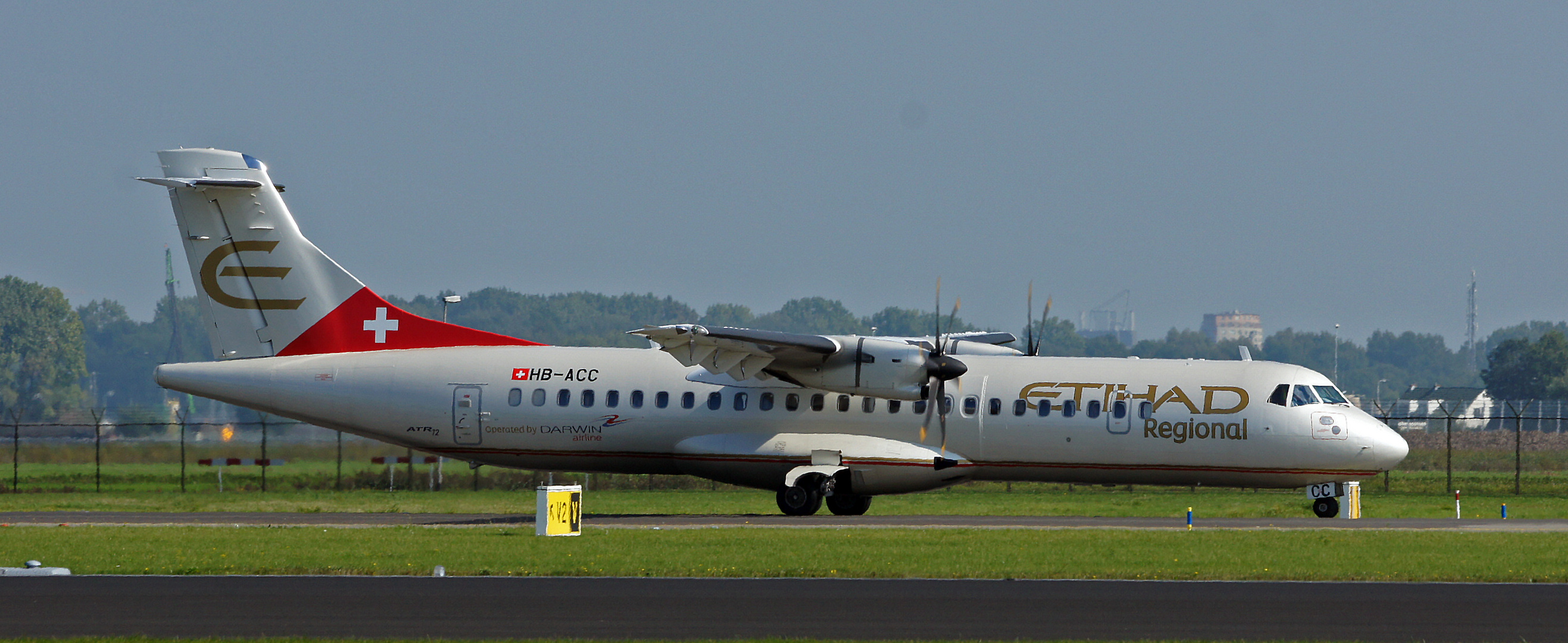 ETIHAD REGIONAL operated by DARWIN AIRLINE